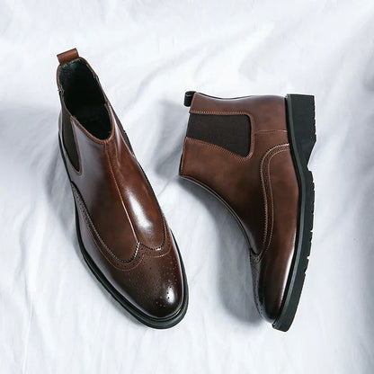 Adrian | Chelsea-Stiefel aus echtem Leder