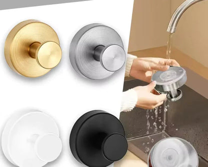 Herbruikbare Roestvrijstalen Zuignap Haak - Waterdichte Wandhaak - Zonder Boren - Wandhouder voor Keuken en Badkamer - Handdoek- en Kledinghaak