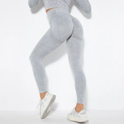 Zökkenőmentes Női Jóga Szett Cropped Top-pal - Nova
