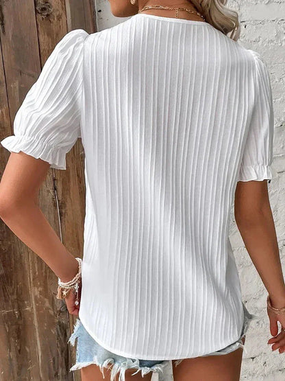 Elegant Blouse with Enchanting Details