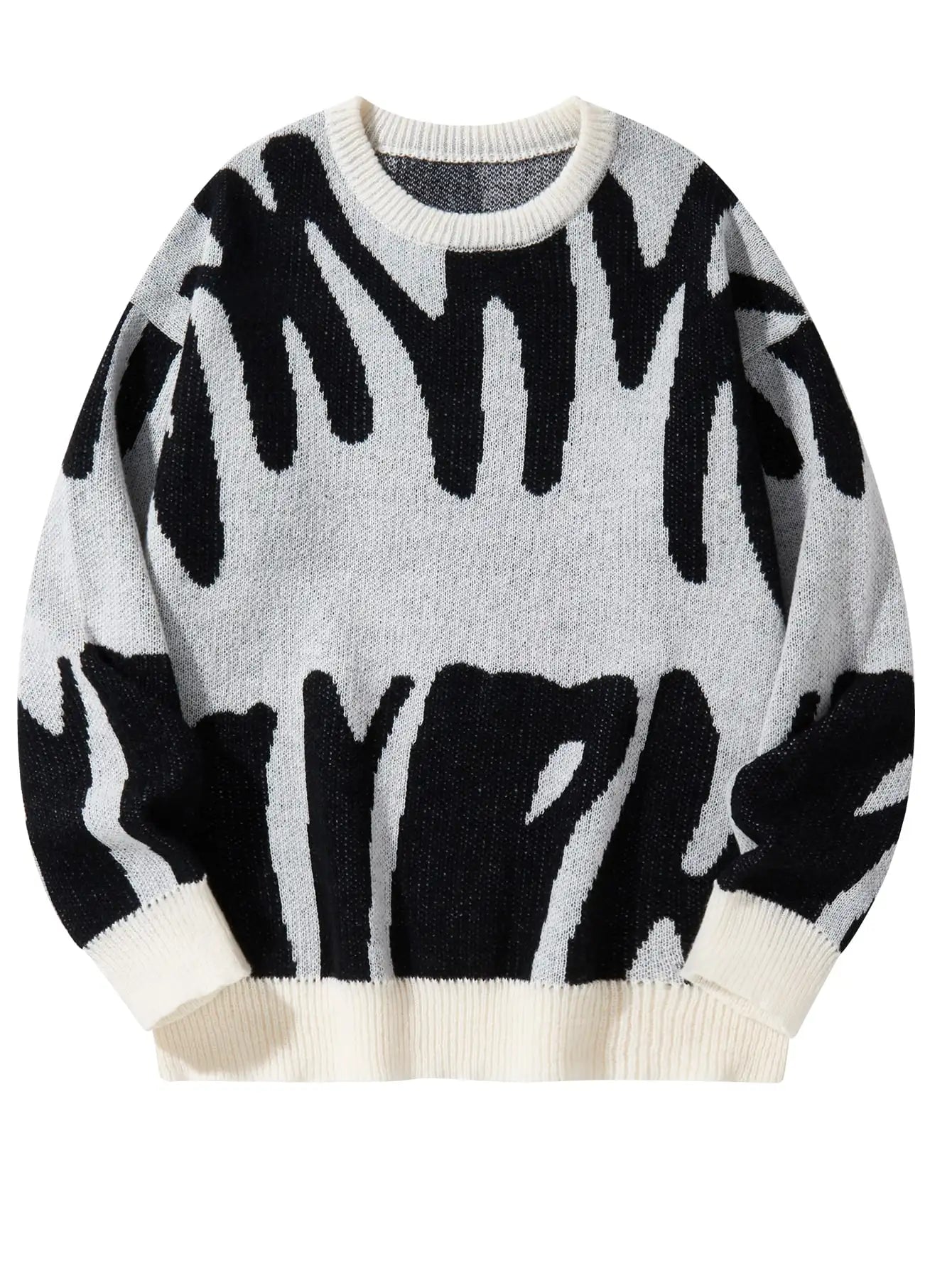 RONAN | CONTRAST KNIT MEN'S PULLOVER