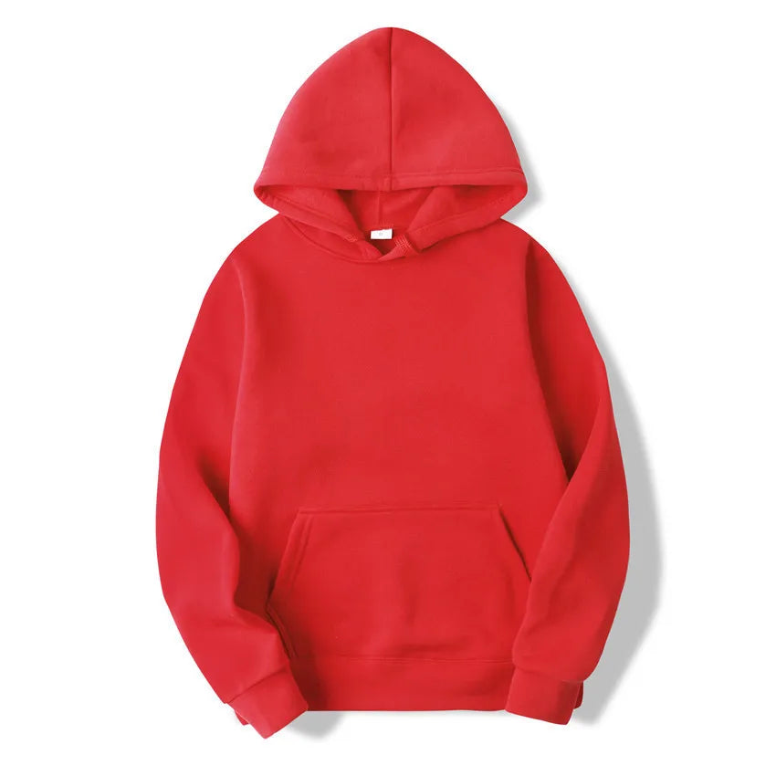 Wilor hættetrøje til mænd og kvinder – afslappet ensfarvet sweatshirt