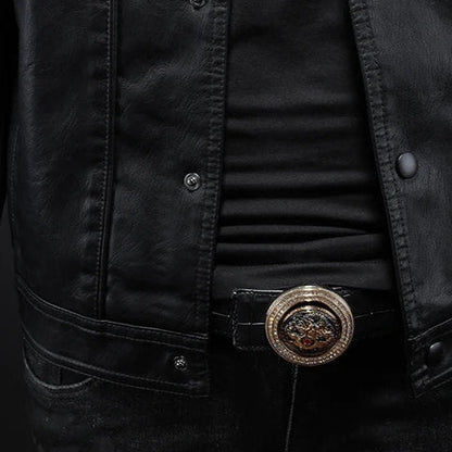 Chaqueta de Cuero Rider" – Estilo y comodidad para el día a día✨