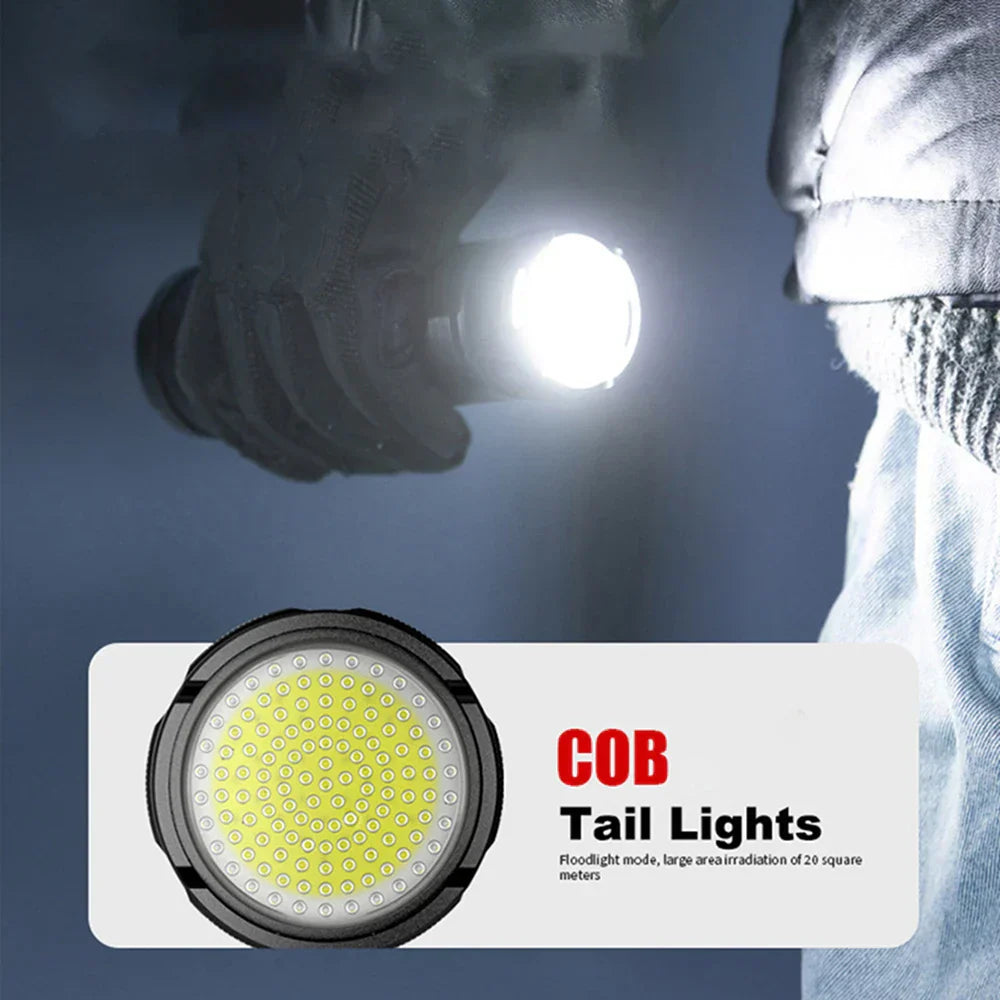 Ładowalna latarka LED 10000 lumenów – Striker