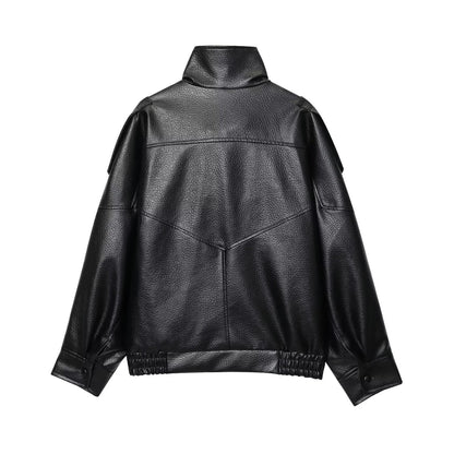 Aristo Leather long sleeved  jacket