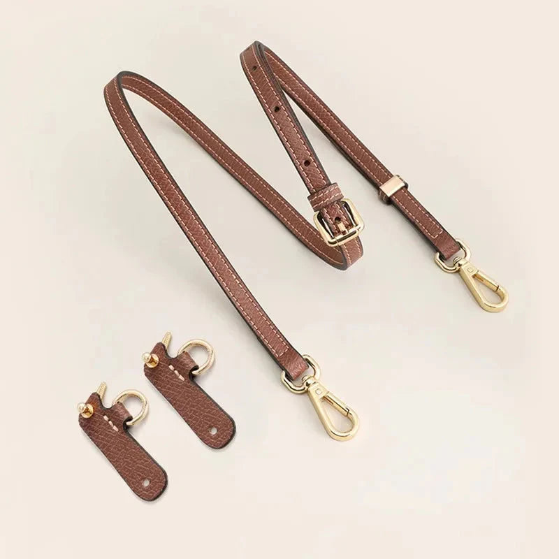 Leather Crossbody Strap for Longchamp Mini Bag TARHUS  Women Accessories