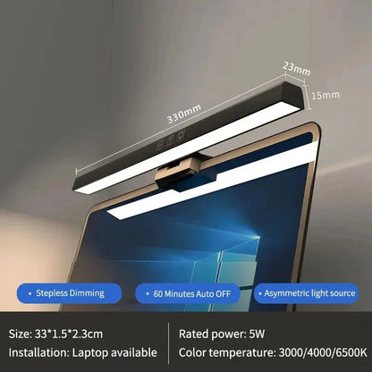USB-Powered LED Monitor Light Bar | Adjustable Brightness | 33 cm / 50 cm