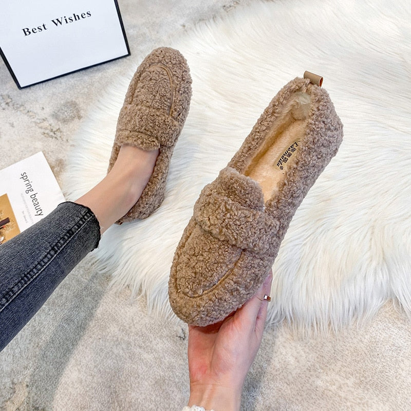 Thea | Damen Pantoffel Schuhe | Kuschelige