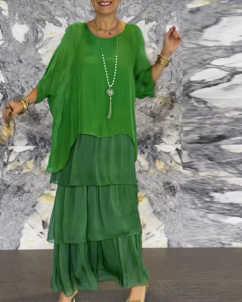 Nuvira™ – Elegant Maxi Dress