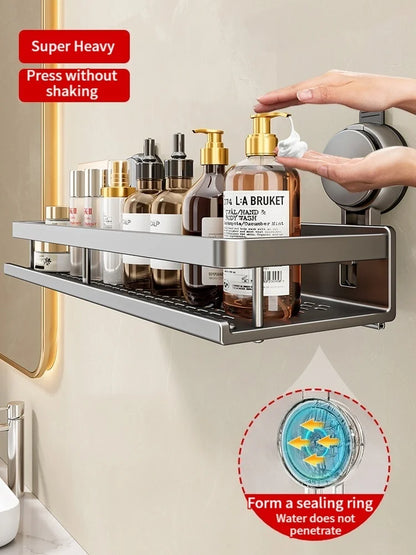 Badezimmerregal mit Saugnapf – Ohne Bohren