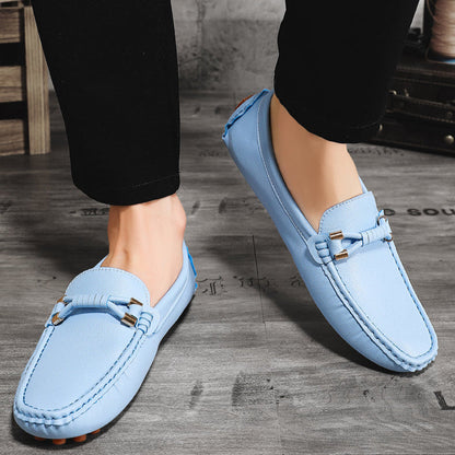 Premium Leather Slip-On Loafers