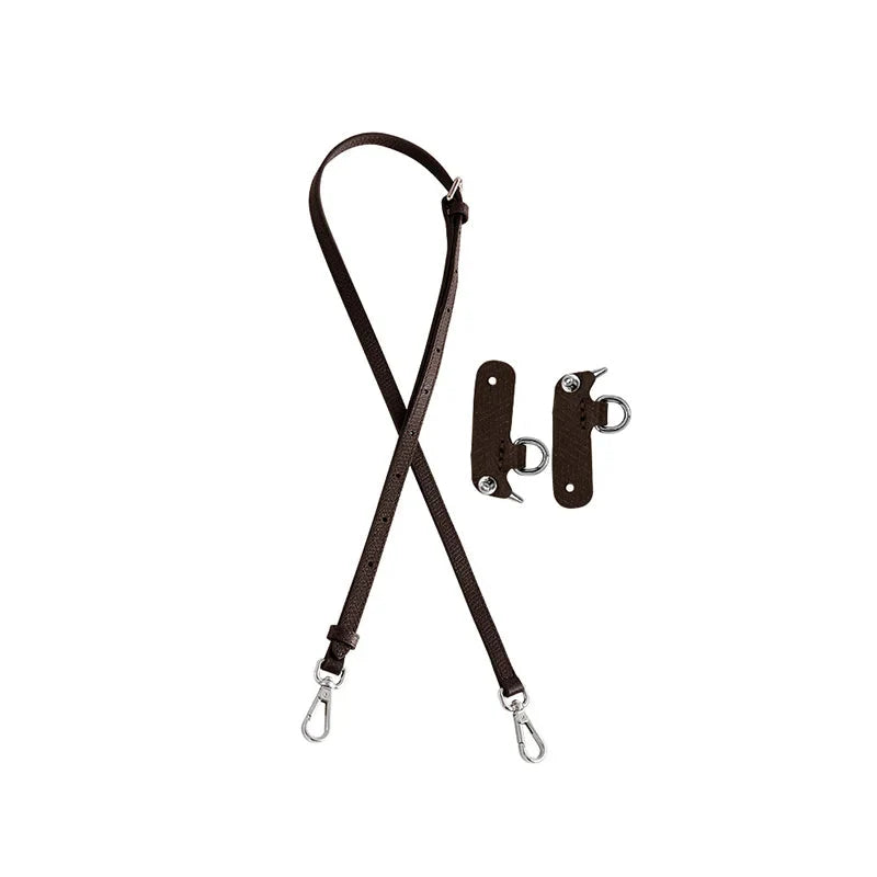 Leather Crossbody Strap for Longchamp Mini Bag TARHUS  Women Accessories