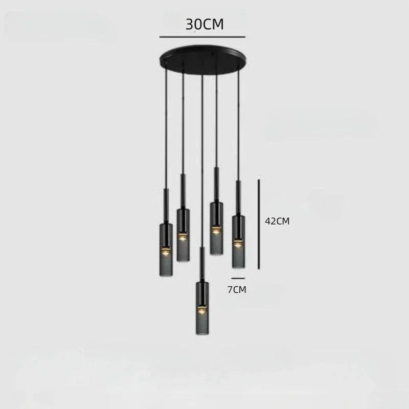 Nordic LumiSphere – Minimalistische Glazen LED Hanglamp