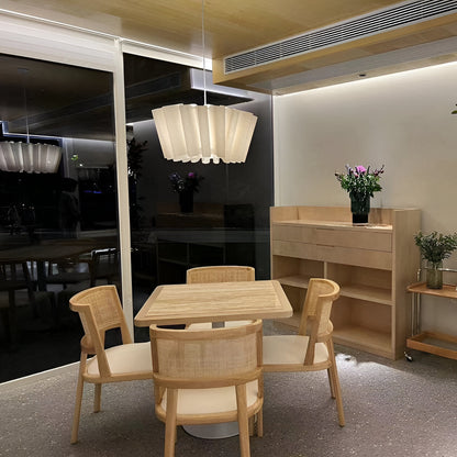 Solmara - Nordic Crème Stoffen Hanglamp