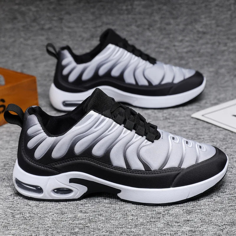Veltrano Unisex Sneaker mit Schnürung und rutschfester Gummisohle