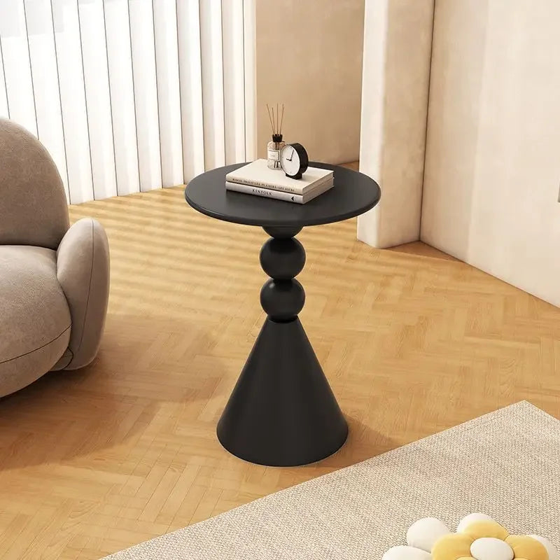Norvellan - Minimalistische Witte Bijzettafel Scandinavische Stijl