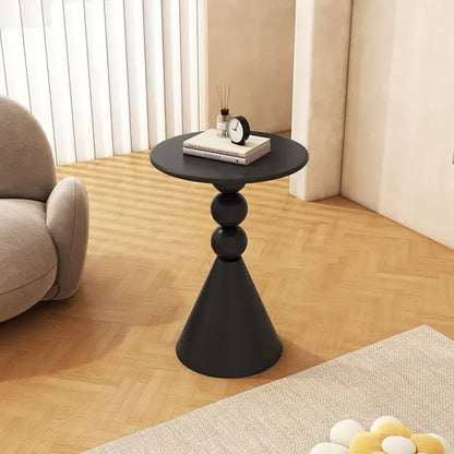 Norvellan - Minimalistische Witte Bijzettafel Scandinavische Stijl