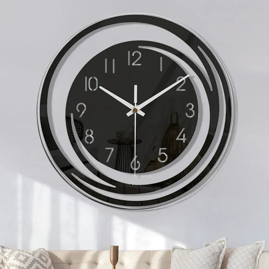 Contemporary Wall Clock for Modern Home Decor – Minimalist Timepiece for Living Room, Office and Bedroom