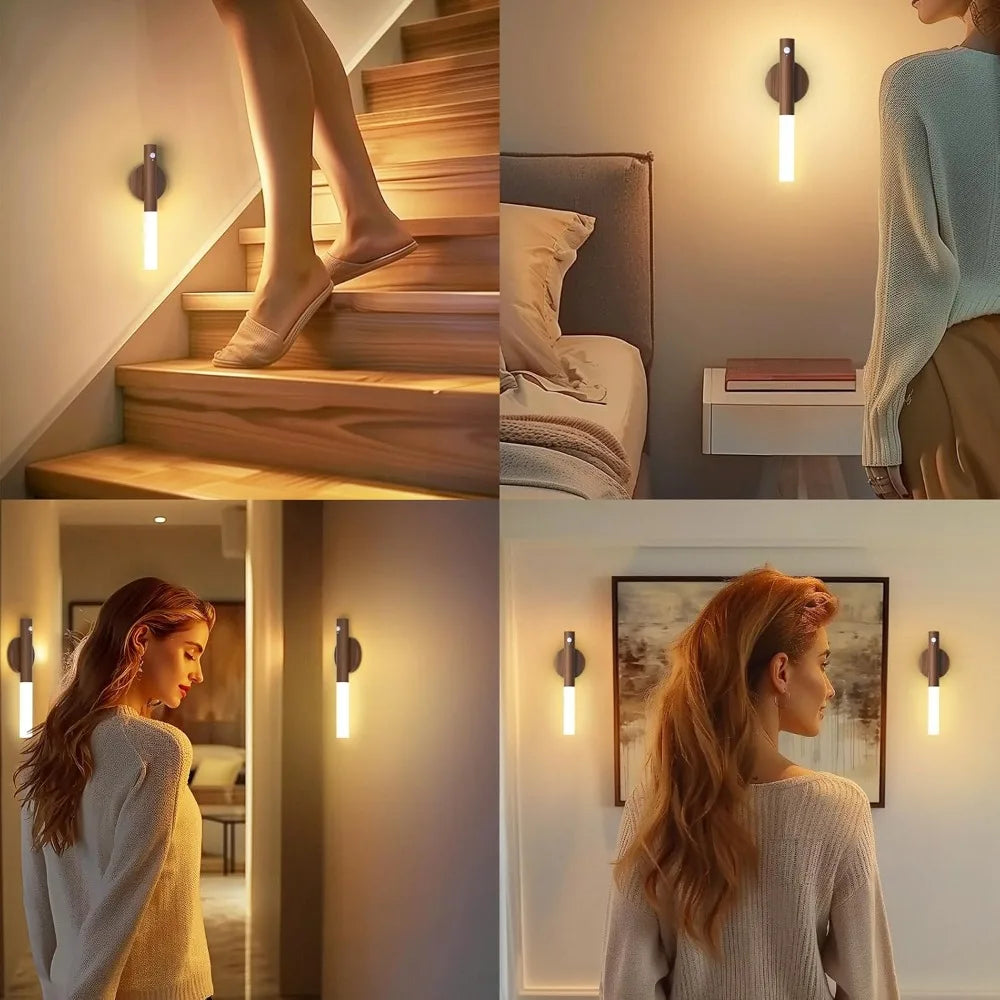 LumiSense – Draadloze Oplaadbare Wandlamp met Bewegingssensor