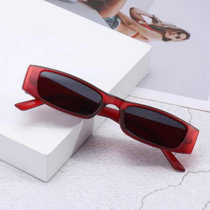 Vera - Lunettes de soleil rectangulaires vintage avec protection UV