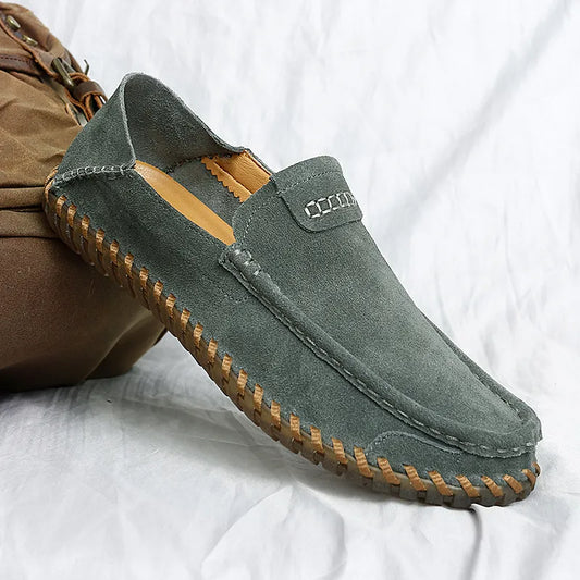Moretti Roseville Suede Loafers