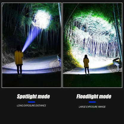 Wiederaufladbare 10000 Lumen LED-Taschenlampe – Striker