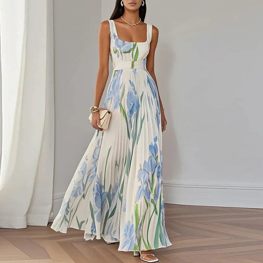 Isla | Elegantes Florales Maxikleid