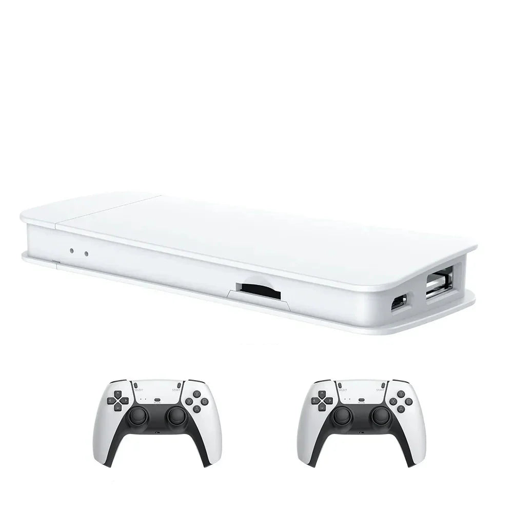 Minivo Spielstick – Kompakte Retro-Spielkonsole mit 2,4G-Controllern und HDMI-Stick