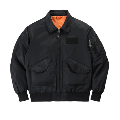 Kurtka bomberka w stylu retro