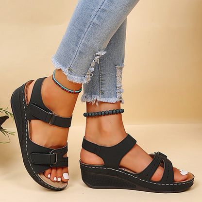 Yean - Orthopedic Strap Platform Sandals for Women