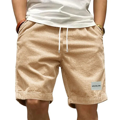 DUVAL PARIS™ | SHORTS CARGO EN CORDUROY POUR HOMMES