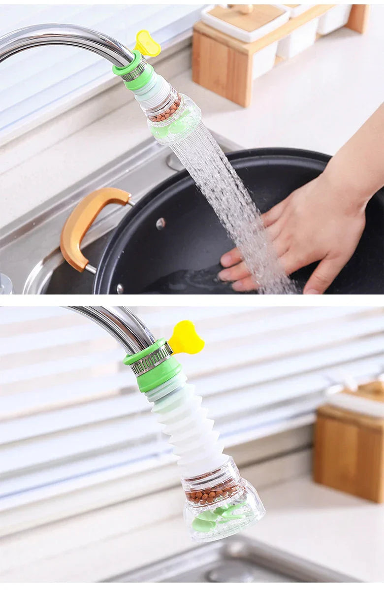 EcoStream 360 – Universeller Wasserhahn-Bubbler mit 360° Drehung & Wassersparfunktion