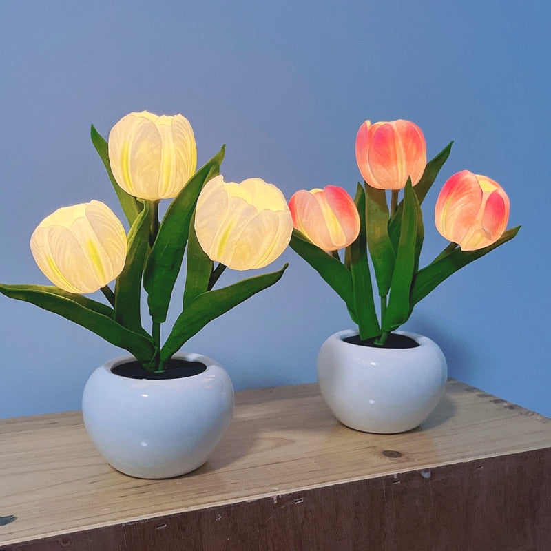 LED Tulip Lamp