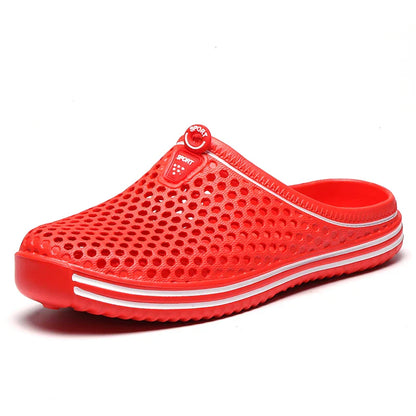 Solviro Unisex EVA Strand Clogs mit rutschfester Sohle