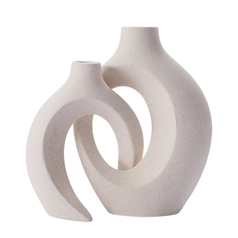 Zestaw wazonów ceramicznych