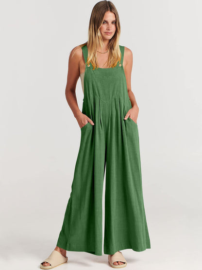 Rosabella Rizzo™️ Sleeveless Jumpsuit with Wide Legs