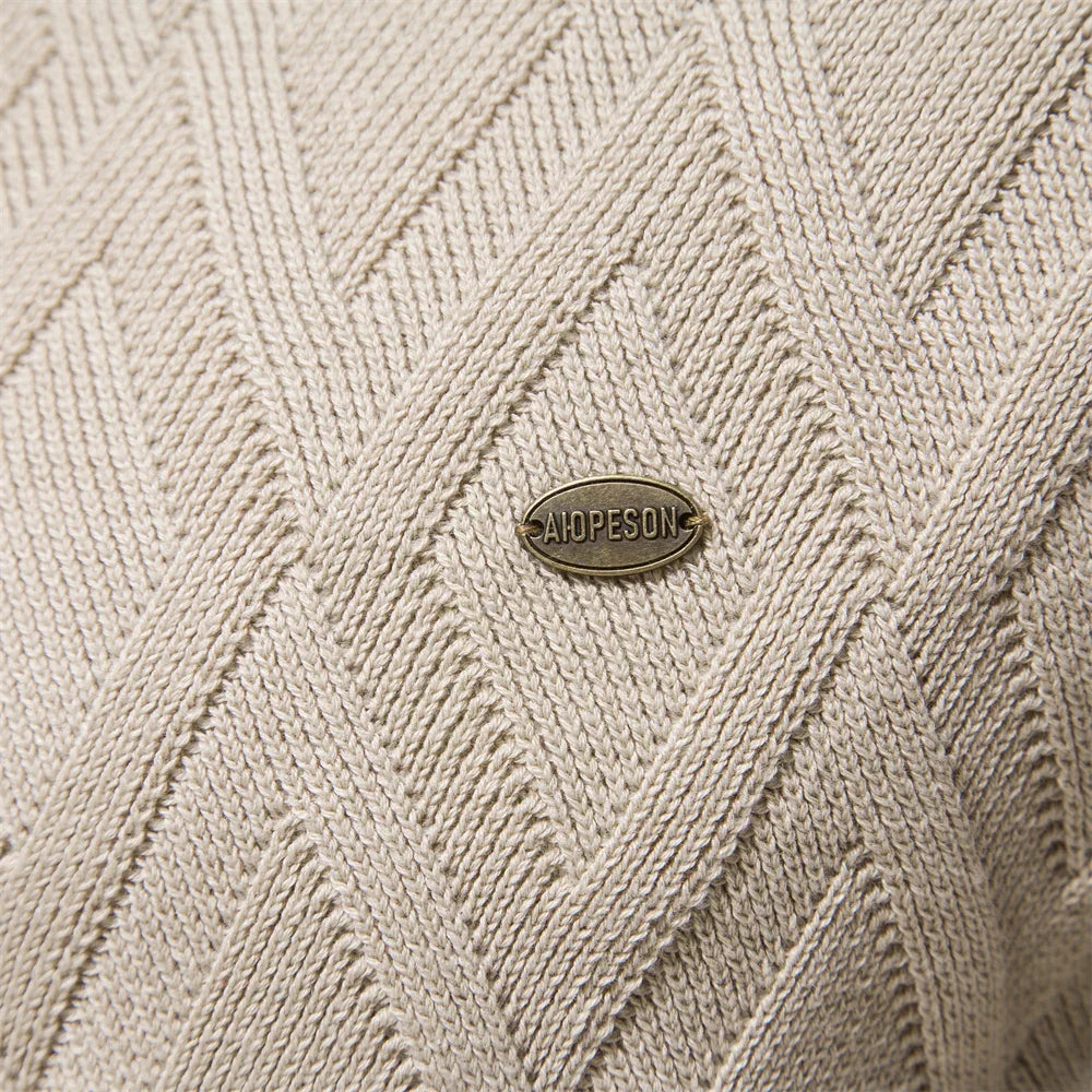 Beloy | Eleganter Herrenpullover mit Rautenmuster