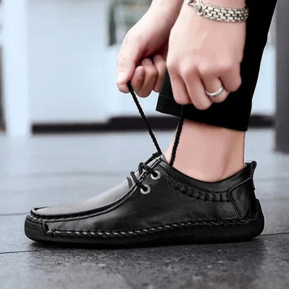 Ryder - Mocassins Classiques Cousus à la Main et à Lacets