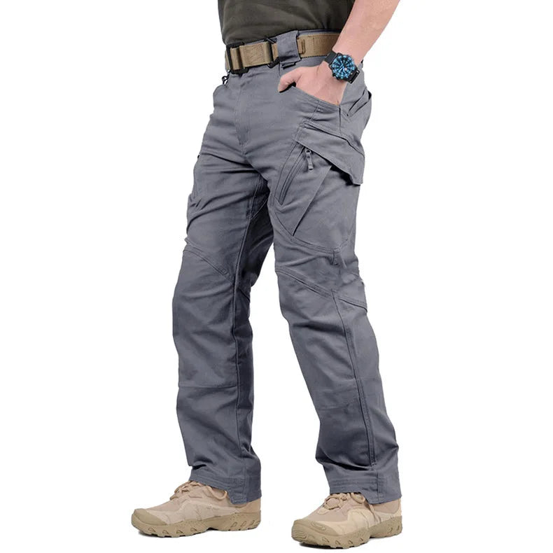 Echo Pantalon Cargo Tactique Homme – Pantalon Outdoor Respirant avec Multiples Poches