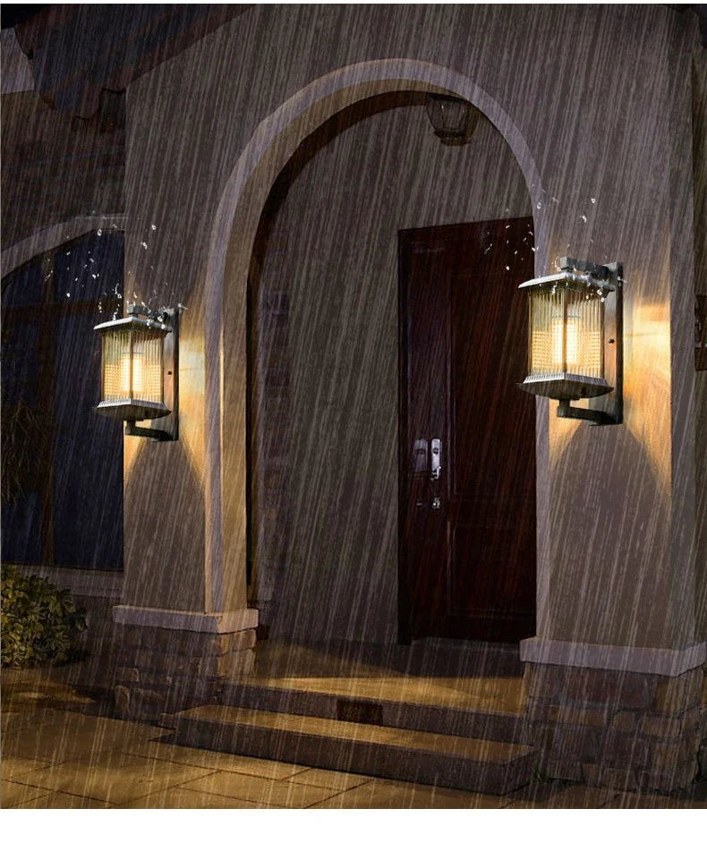 TerraGuard Classic – Waterdichte Buitenwandlamp van Metaal