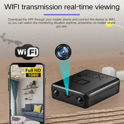 Norvex – Mini Wifi Beveiligingscamera Met Nachtzicht En Bewegingsdetectie