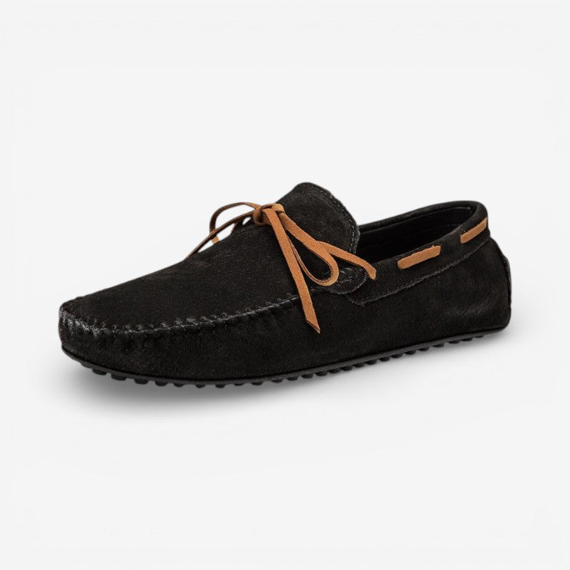Ashton – Mocassins à lacets et semelle plate