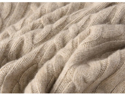 Tom Hollinger | Halbhoher Kragen Reißverschluss Strickpullover