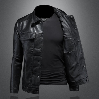 Chaqueta de Cuero Rider" – Estilo y comodidad para el día a día✨