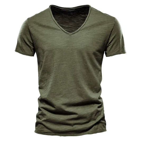 Duval Paris™ | T-shirt D'été En Coton Bio "Anti-Transpiration"