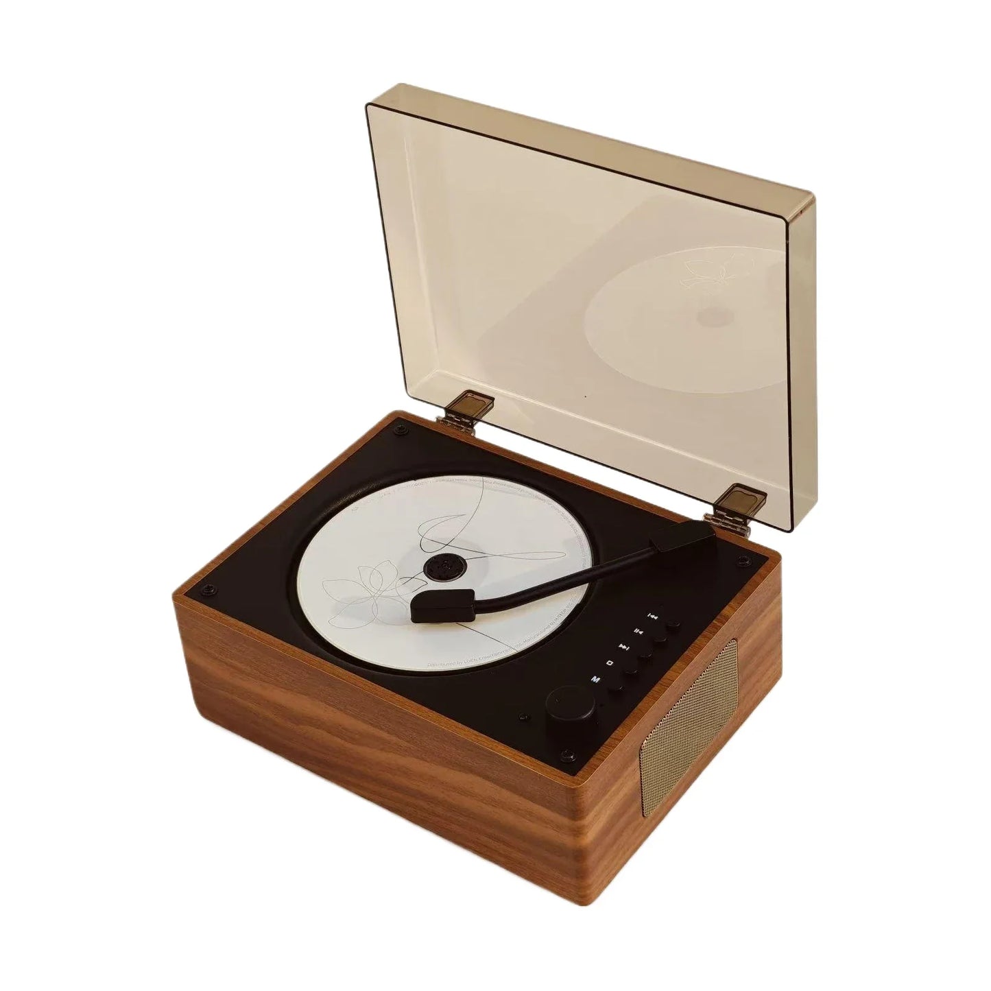 Retro CD-speler Bluetooth 5.1 Draagbaar Hout USB AUX Woonkamer Slaapkamer Muziekspeler Oplaadbaar Afstandsbediening Vintage | Restfield
