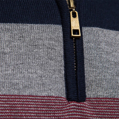 Duval Paris™ | Pull à fermeture éclair quart de longueur Burk