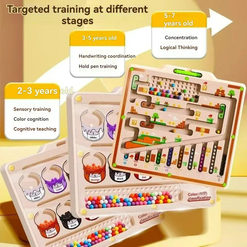 Children's Magnetic Maze - Early Education Puzzle