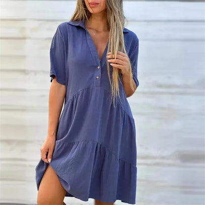 Livi | Élégante robe femme à décolleté en V