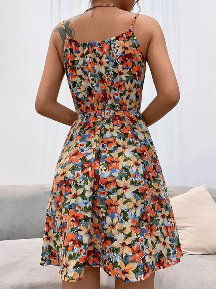 Effortless Floral Summer Dress